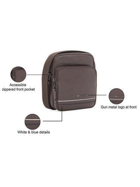 Tommy Hilfiger Smithfield Brown Sling Bag