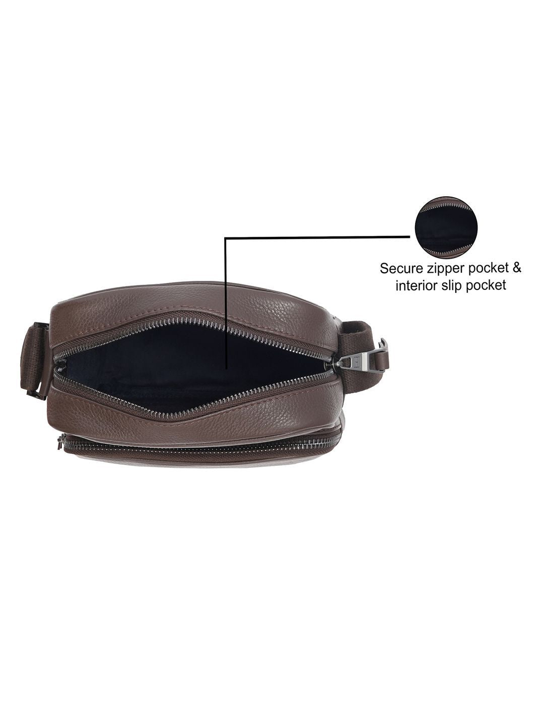 Tommy Hilfiger Smithfield Brown Sling Bag