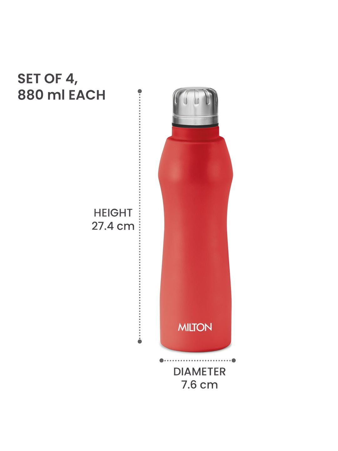 Milton Elate 1000 Stainless Steel Water Bottles