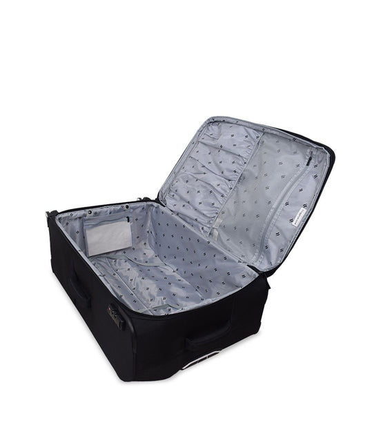 IT Luggage Reptilian Black Trolley Bag