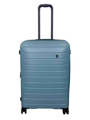 IT Luggage Legion Expandable Hard Trolley — Smoke Blue (24″ Medium)