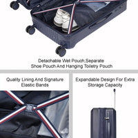 Tommy Hilfiger Arbor Trolley Bag — wheels