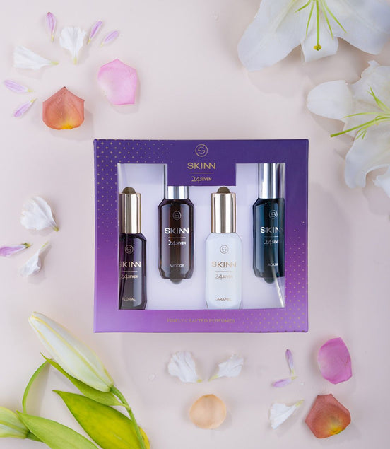 Skinn 24Seven Perfume Gift Pack (Pack of 4)