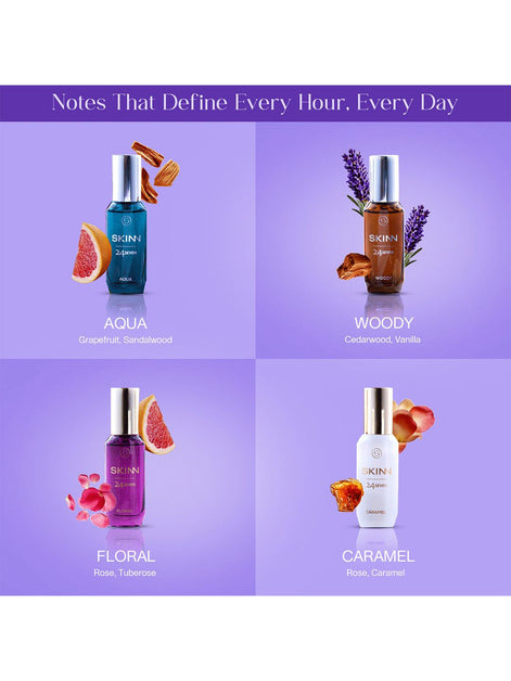 Skinn 24Seven Perfume Gift Pack (Pack of 4)