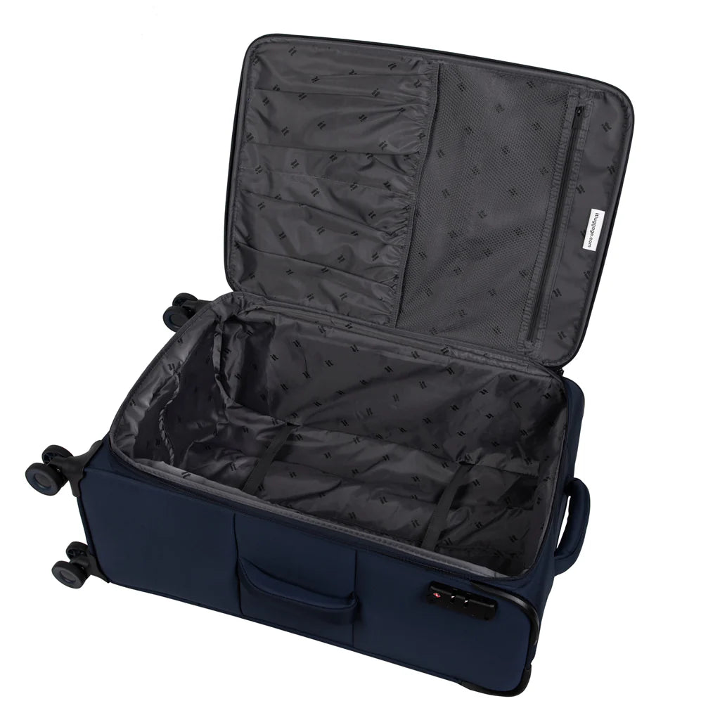 IT Luggage Precursor Meditarian Blue Trolley Bag