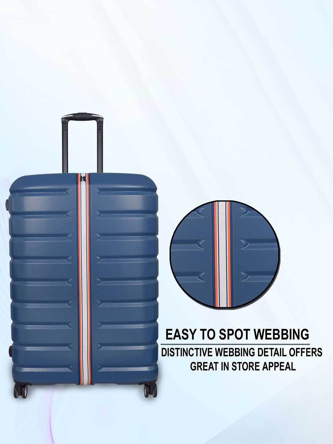 IT Luggage Intertide Blue Opal Trolley Bag