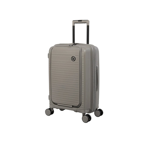 IT Luggage Spontaneous Feather Grey Trolley Bag