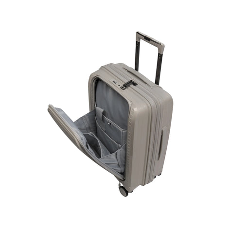 IT Luggage Spontaneous Feather Grey Trolley Bag