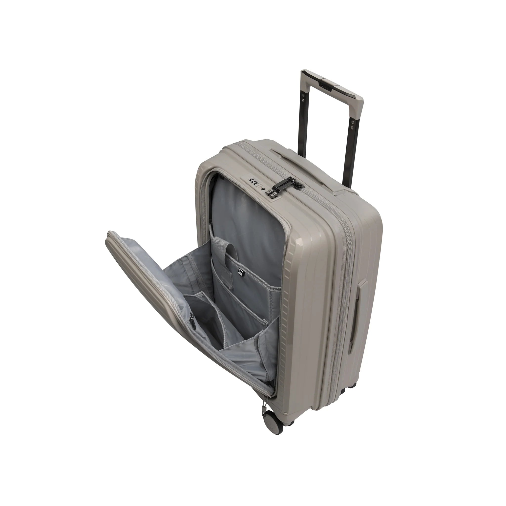 IT Luggage Spontaneous Feather Grey Trolley Bag