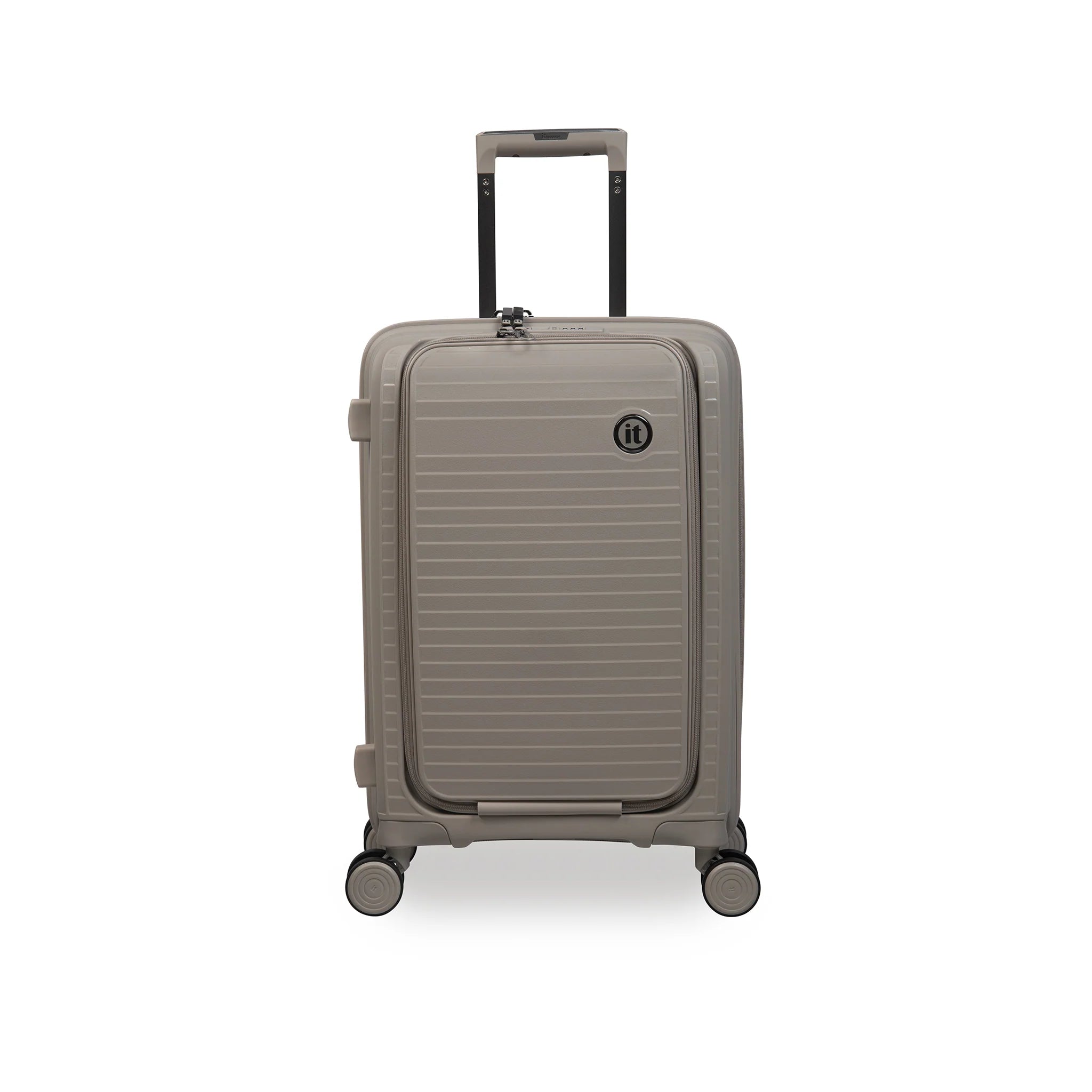 IT Luggage Spontaneous Feather Grey Trolley Bag