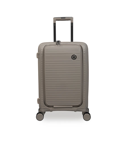 IT Luggage Spontaneous Feather Grey Trolley Bag - image 1 of 9 - Luggage