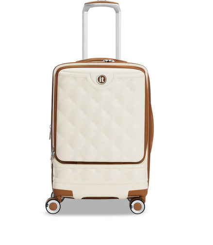 IT Luggage Indulging Cream Trolley Bag