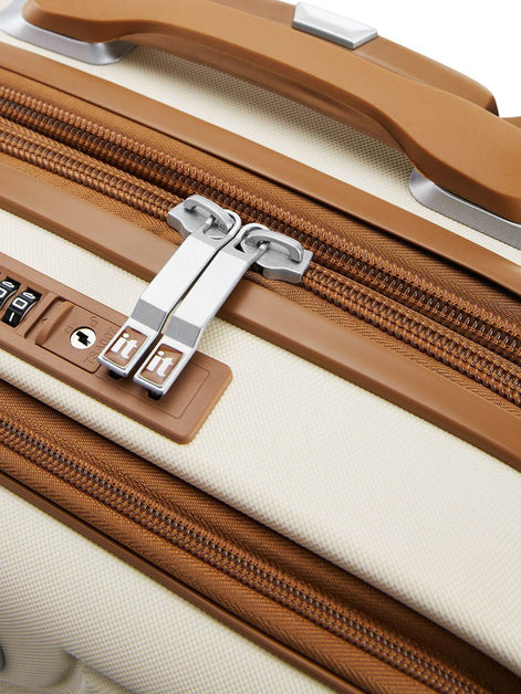 IT Luggage Indulging Cream Trolley Bag
