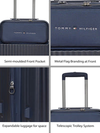Tommy Hilfiger Pittsburg Textured Hard-Sided Trolley Bag - image 5 of 8