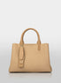 Itti Women Trapez Textured Structured Handheld Bag With Pouch