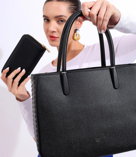 Itti Iris Handbag — Women's Black Bag