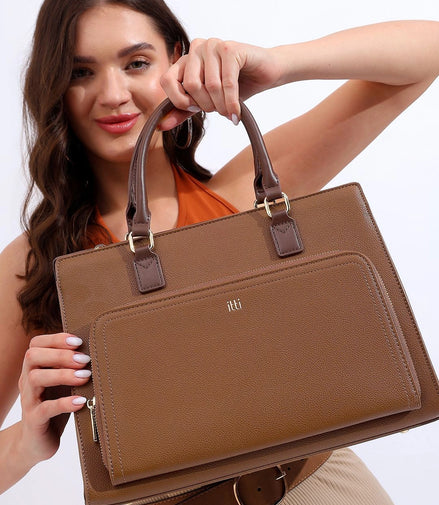 Itti Levi Boss Bag — Women's Brown Bag