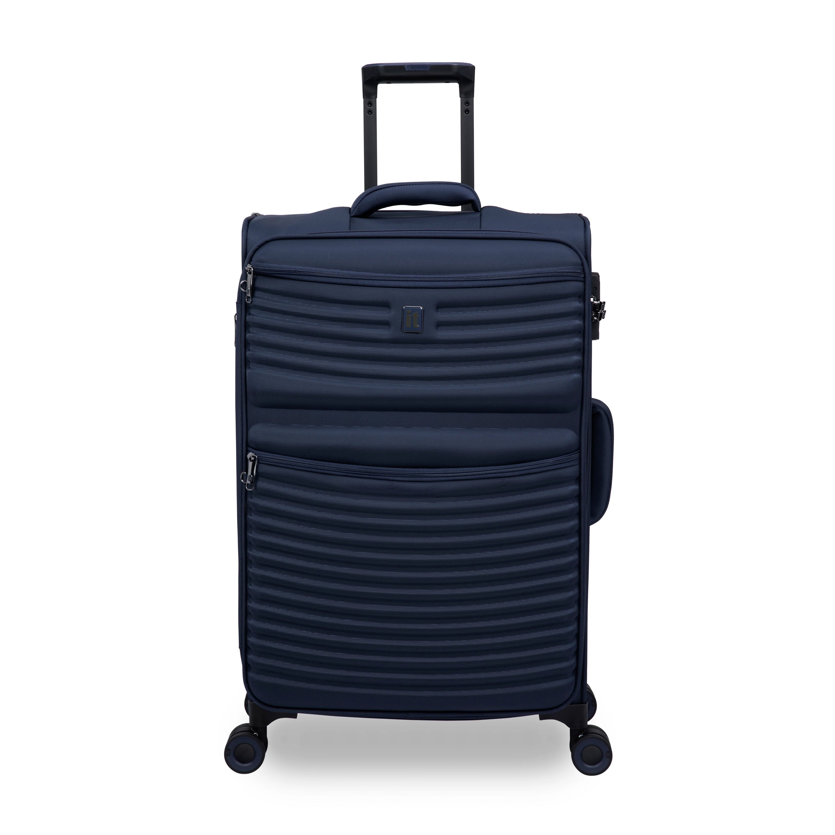 IT Luggage Precursor Meditarian Blue Trolley Bag