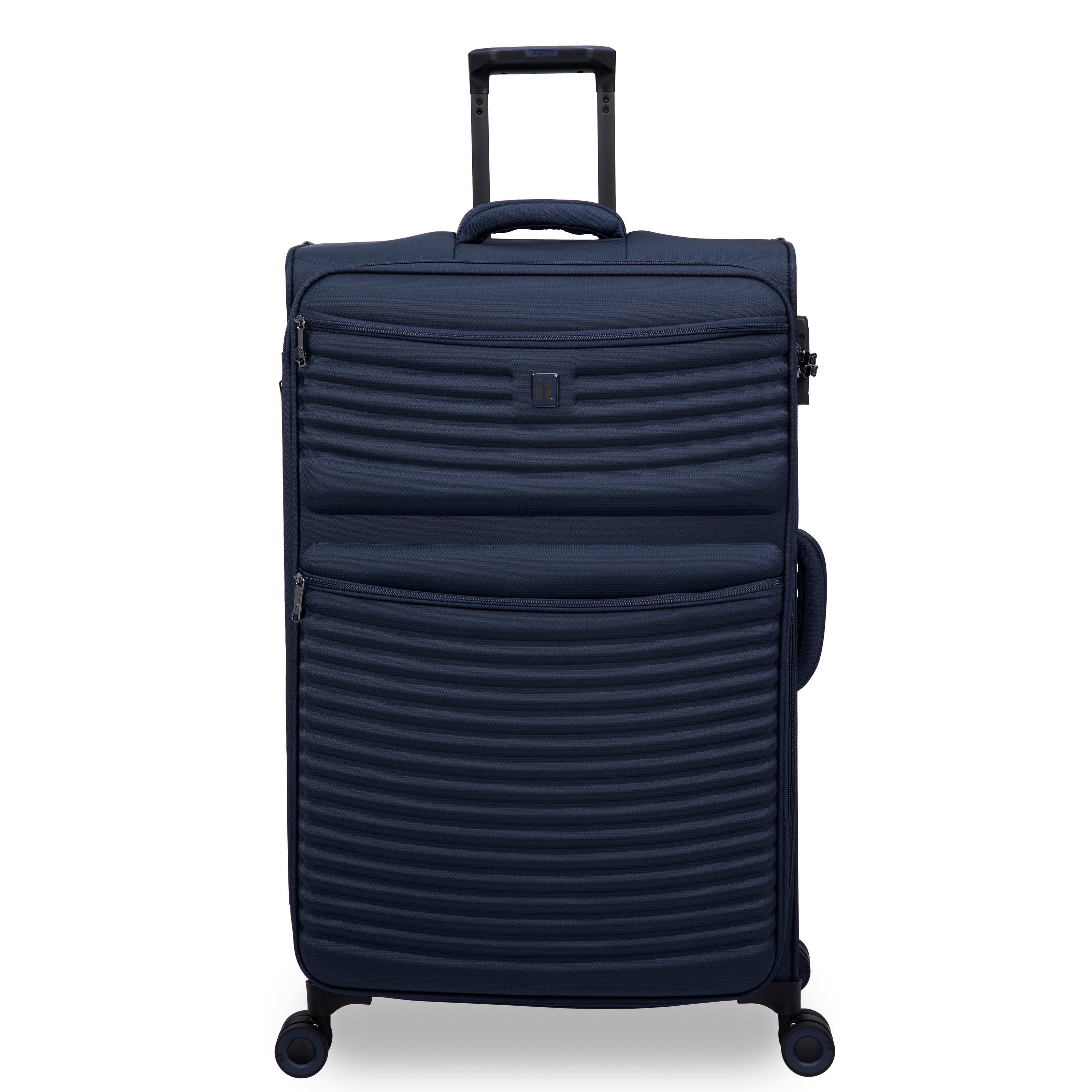 IT Luggage Precursor Meditarian Blue Trolley Bag