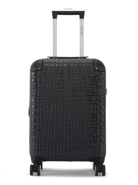 Calvin Klein Hyper Luxe Black Trolley Bag