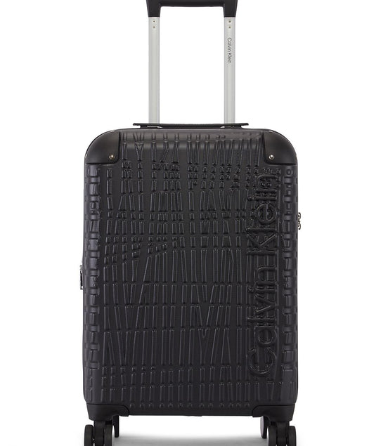 Calvin Klein Hyper Luxe Black Trolley Bag