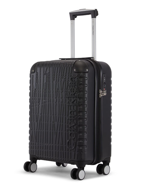 Calvin Klein Hyper Luxe Black Trolley Bag