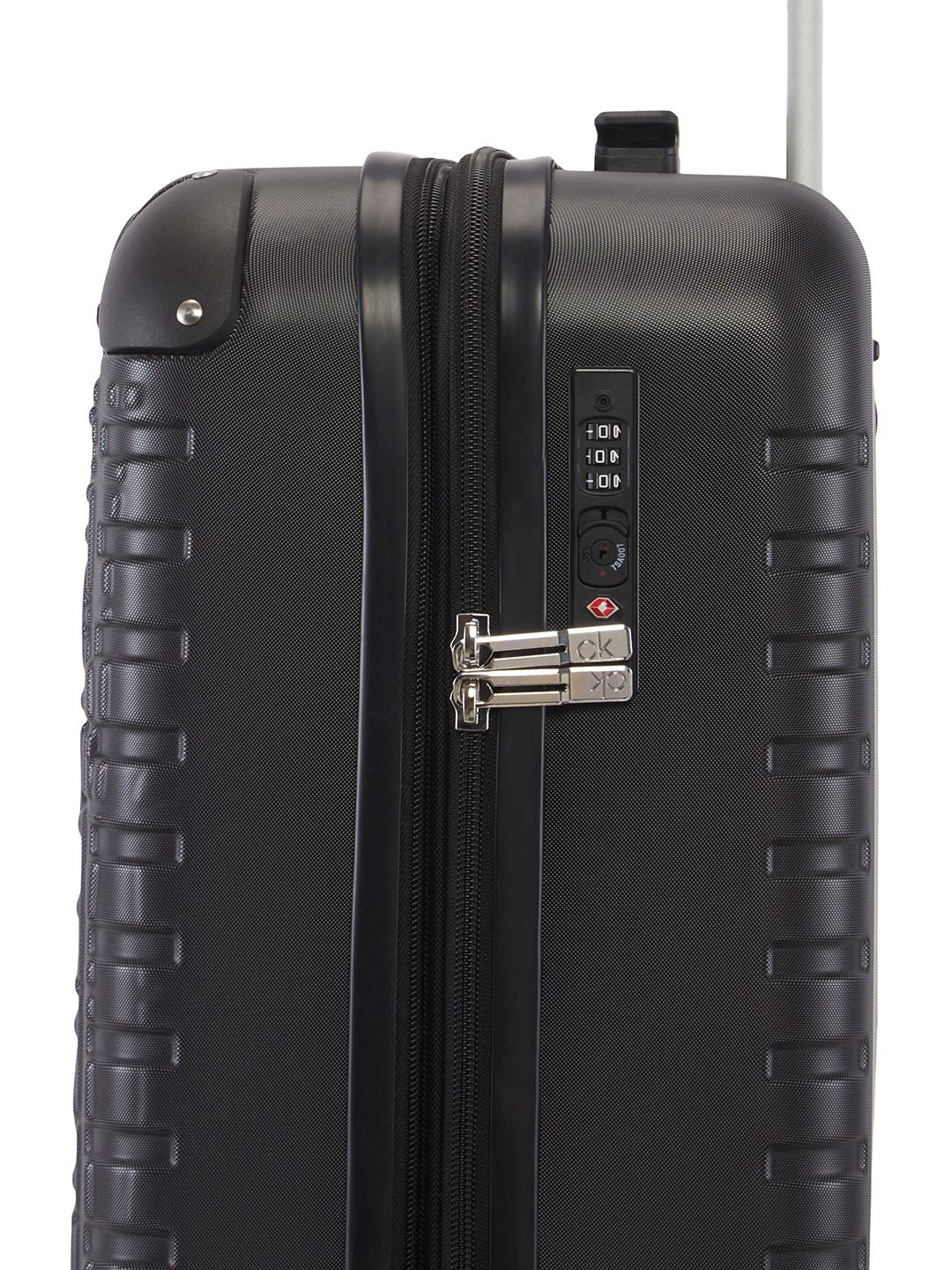 Calvin Klein Hyper Luxe Black Trolley Bag