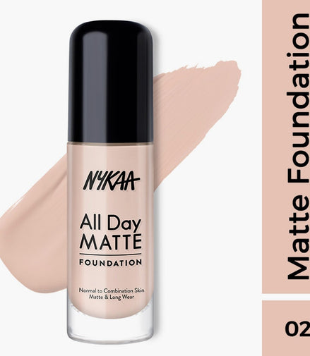 Nykaa All Day Matte Foundation - Petal 04