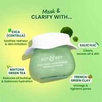 Dot & Key Cica & Salicylic French Green Clay Face Mask