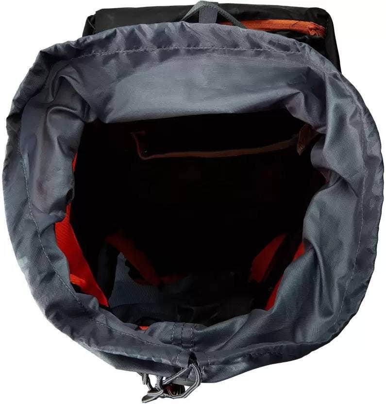 Wildcraft Alpinist Plus rucksack in Orange - back system