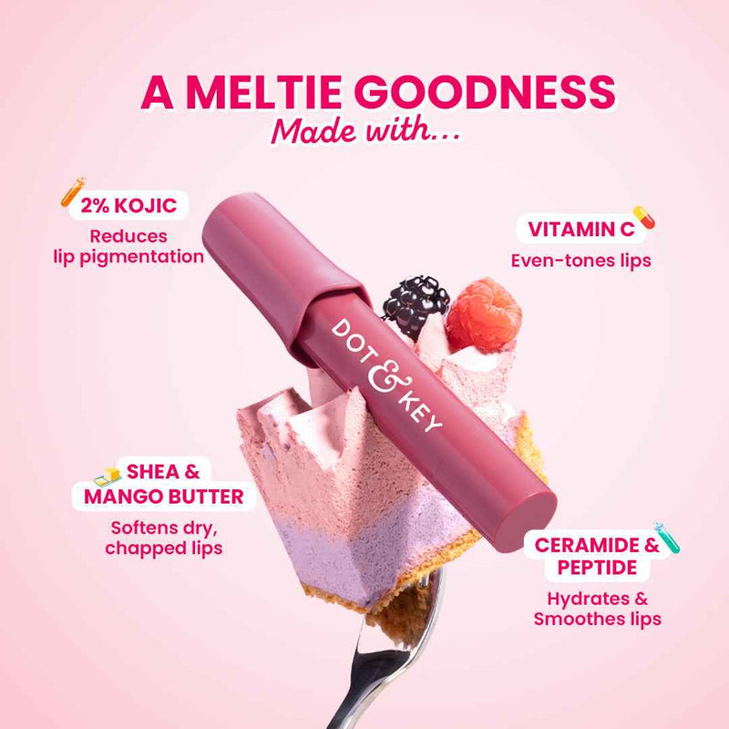 Dot & Key Meltie Lip Balm In-Vivo Tested SPF 50+ PA+++