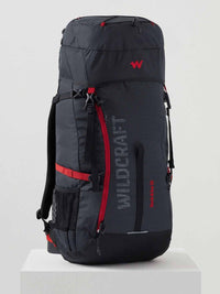 Wildcraft Rock & Ice 50 L rucksack in Black - Ventex back system