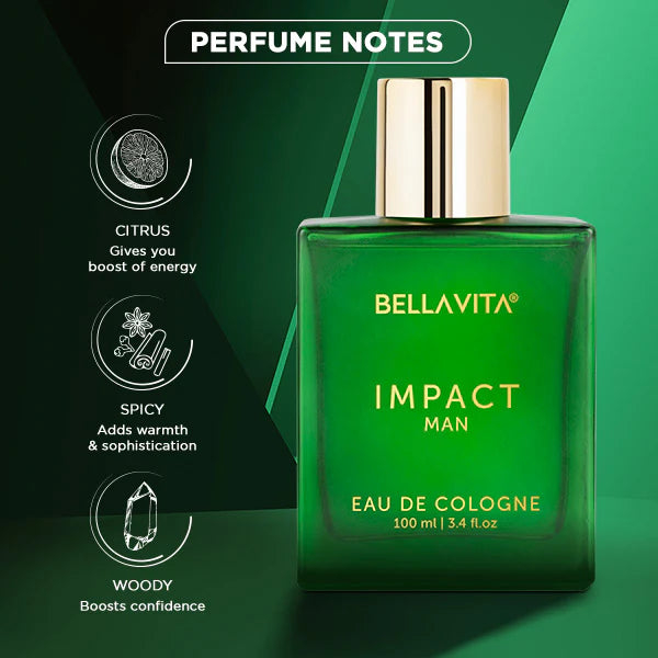 Bellavita IMPACT MAN EAU DE COLOGNE