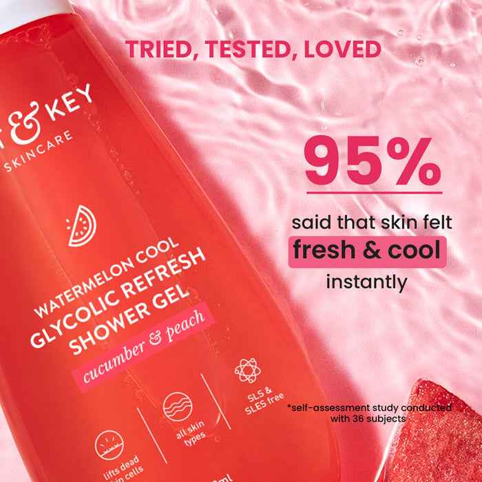 Dot & Key Watermelon Cooling Glycolic Acid Shower Gel