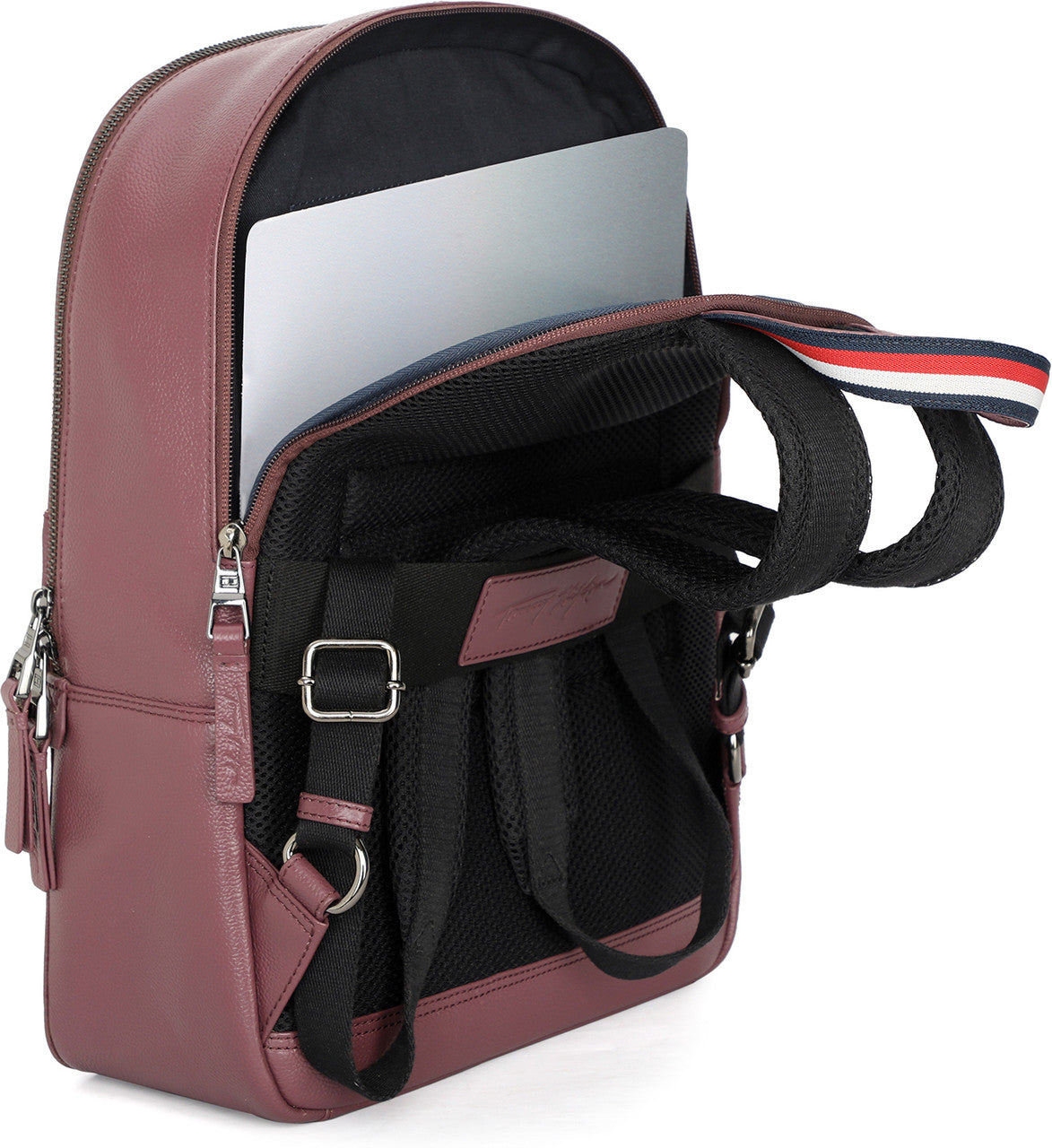 Tommy Hilfiger Time Square Burgundy Laptop Bag