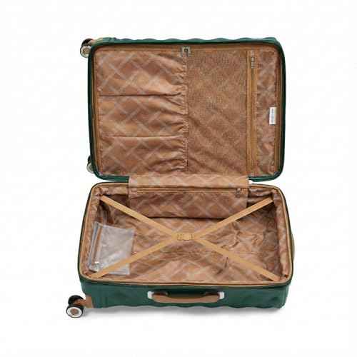 IT Luggage Indulging Expandable Hard Trolley — Dark Green (28″ Check-in)