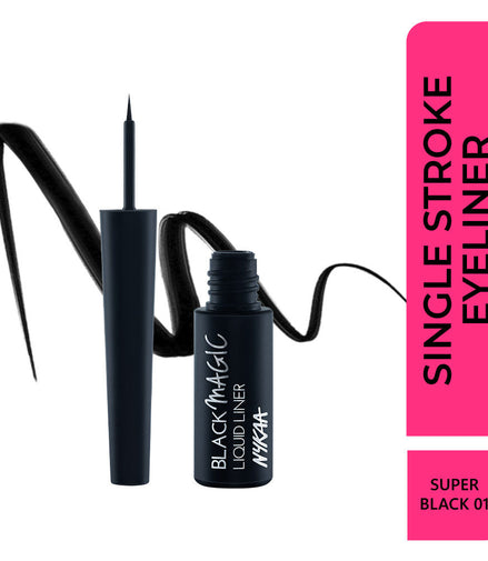 Nykaa Black Magic Liquid Eyeliner (Black)