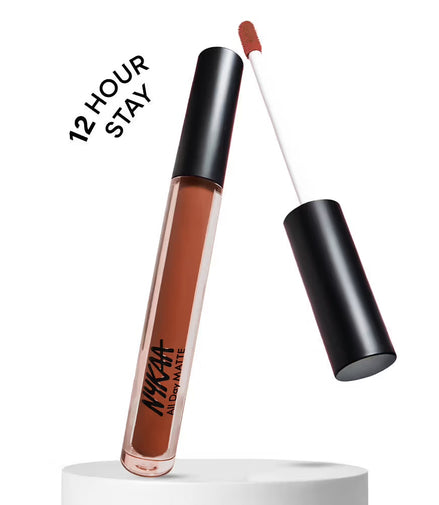Nykaa All Day Matte Liquid Lipstick - Super Mom