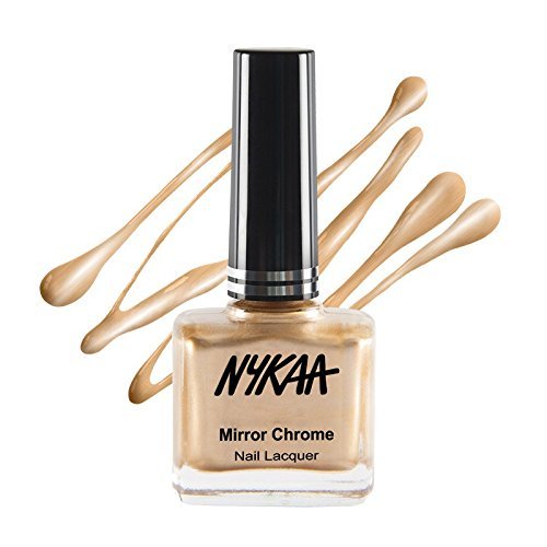 Nykaa Mirror Chrome Nail Enamel - Shade 166
