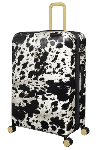 IT Luggage Sheen Textured Cow gold hardware