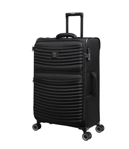 IT Luggage Precursor Black Trolley Bag