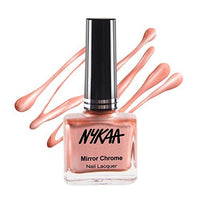 Nykaa Mirror Chrome Nail Enamel — front view