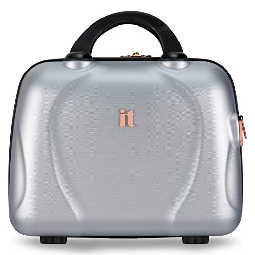 IT Luggage Sparkle Vanity Case - Silver