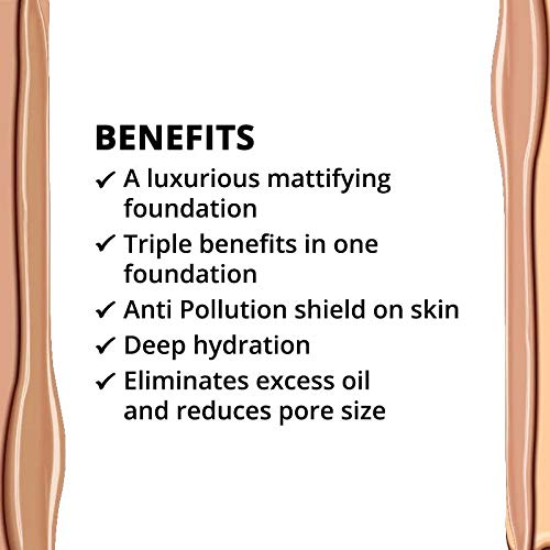 Nykaa SkinShield Anti-Pollution Matte Foundation — front view