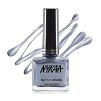 Nykaa Mirror Chrome Nail Enamel — front view
