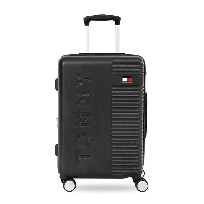 Tommy Hilfiger Rockfill Hard Luggage Trolley | Water Resistant | PVC Wet Pocket