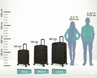 IT Luggage Extravagant Expandable Hard Trolley — Brown (24″ Medium)