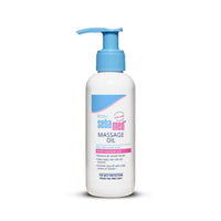 Sebamed Baby Massage Oil 150ml — sunflower and almond oil, pH 5.5 non-greasy