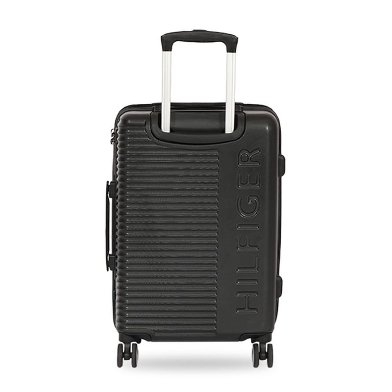Tommy Hilfiger Rockfill Hard Luggage Trolley | Water Resistant | PVC Wet Pocket