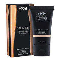 Nykaa SkinShield Anti-Pollution Matte Foundation — side view